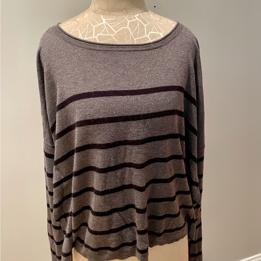 Soft Vince Striped Sweater